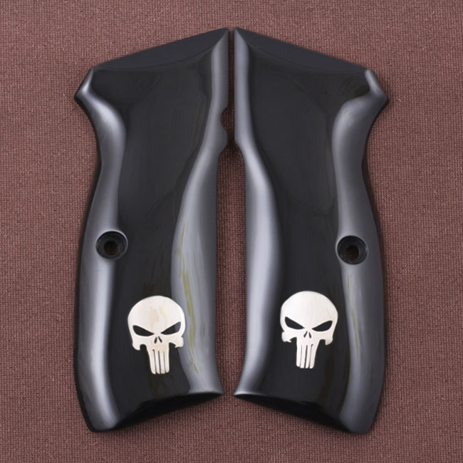 Cz 75B, 75BD, 85 KADET SHADOW1 Siyah Akrilik Gümüş Logo 